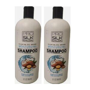 Pro Silk Salon Shampoo Moroccan Argan And Coconut Oils 32oz 2PK